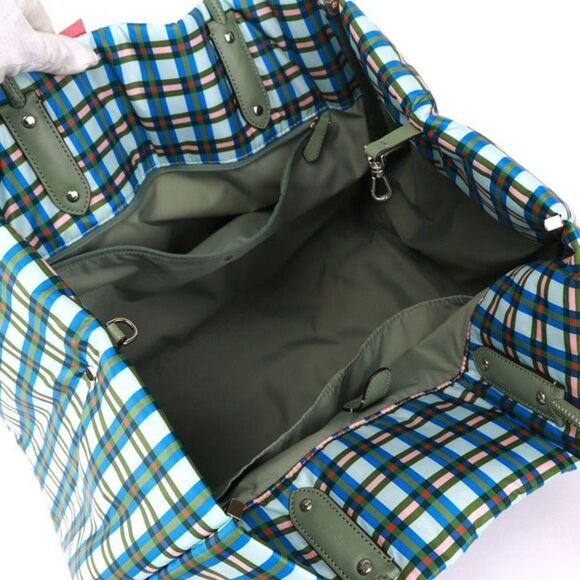 NWT Kate Spade EVERYTHING PUFFY DOT Large Tote Seaform Checker - Picture 11 of 12